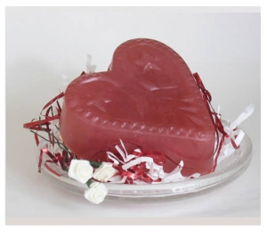 Pink Heart Soap